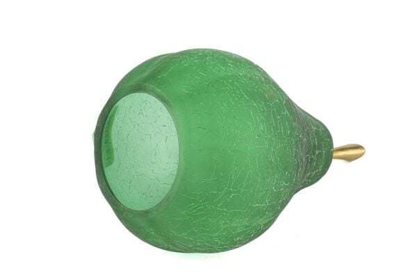 Mikasa Moor Yeşil Armut Cam Obje 13x20 cm