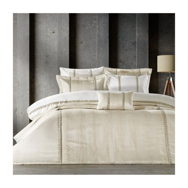 Zebra Casa Grace Yatak Seti 10 Parça Krem