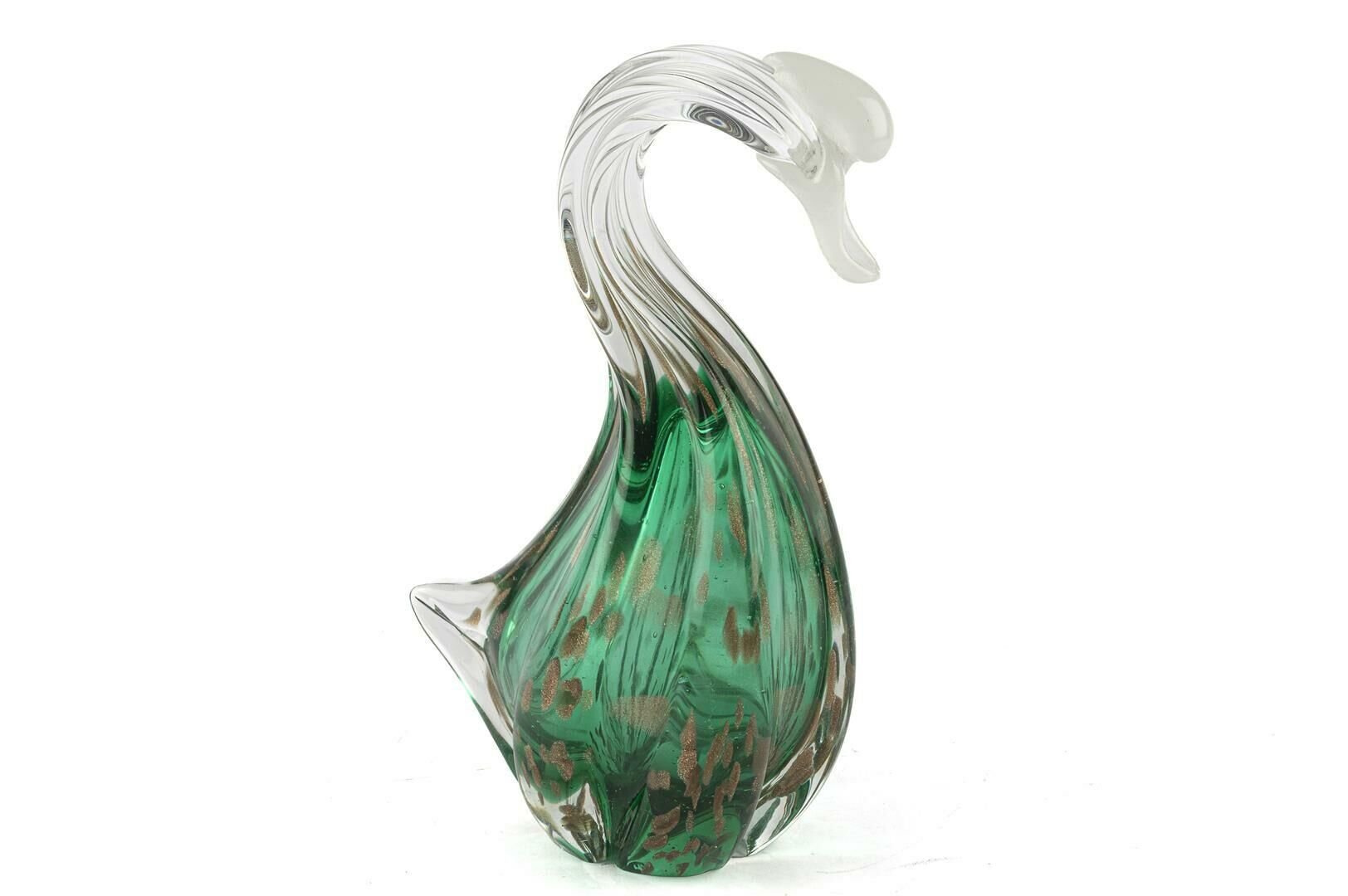 Mikasa Moor Yeşil Sedefli Cam Dekor Obje 10x14x23 cm