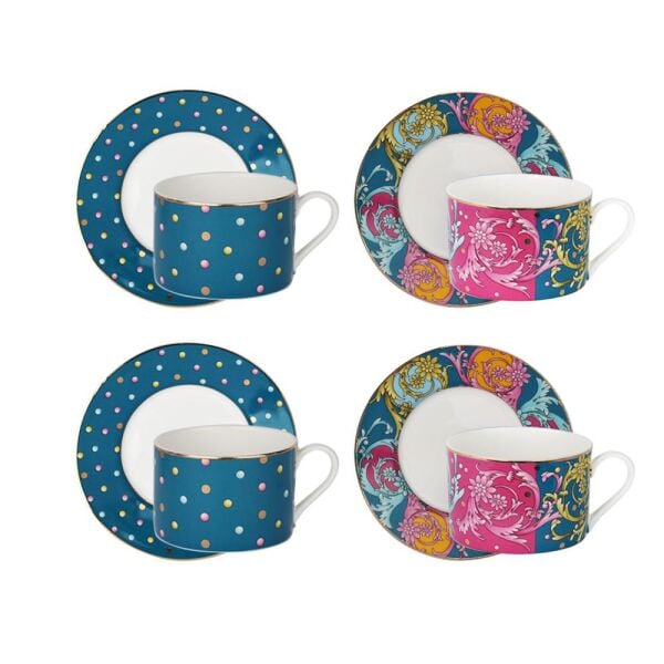 Lucky Art Estelle Bone Çay Fincanı Seti