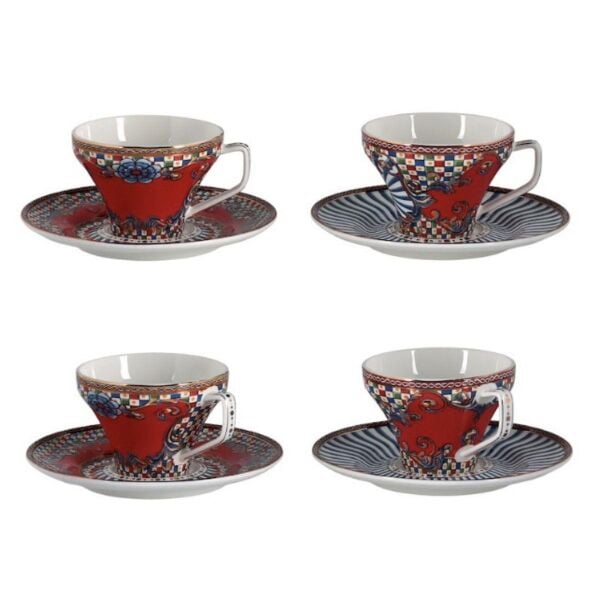 Berghoff Vivare Bone 4Lu Kahve Fincanı Seti