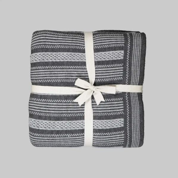 Sarev Electra Throw Koltuk Şalı-Gri