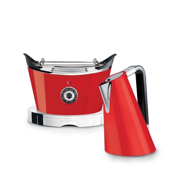 Bugatti Volo Parlak Kırmızı Ekmek Kızartma Makinesi