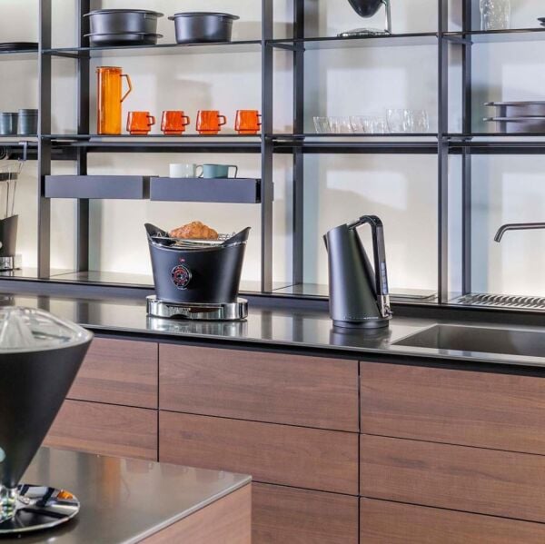 Bugatti Vera Easy Mat Siyah Elektrikli Su Isıtıcısı