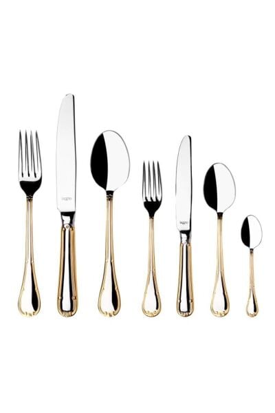 Leggno Vıa1000set84gl Viala Gold 84 Parça 12 Kişilik Altin