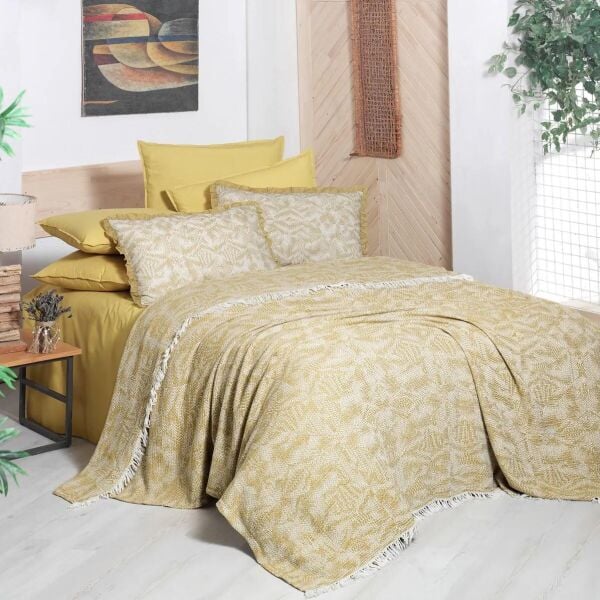 Sarev Arwen Pike Takımı Çift Kişilik-Sarı