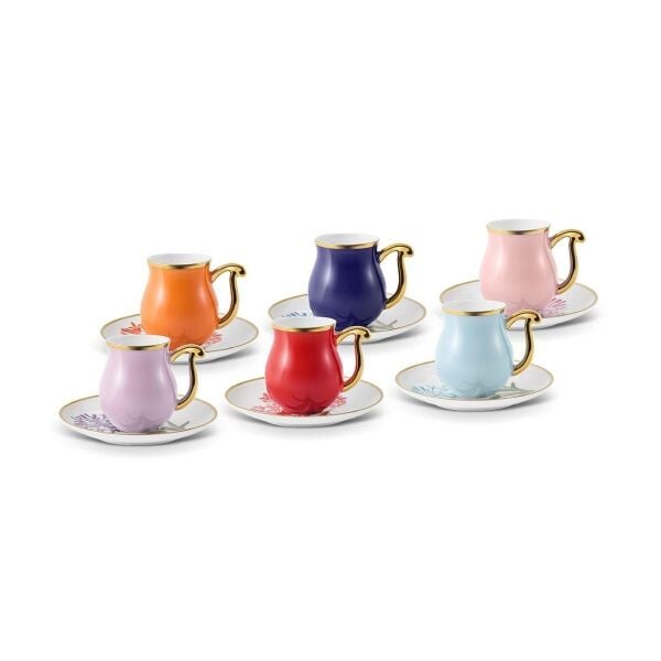 Aryıldız Bloom Kahve Fincan 12 Parça