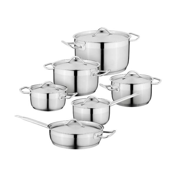 Berghoff Essentials 1112140  Hotel 12'li Paslanmaz Çelik Tencere Seti