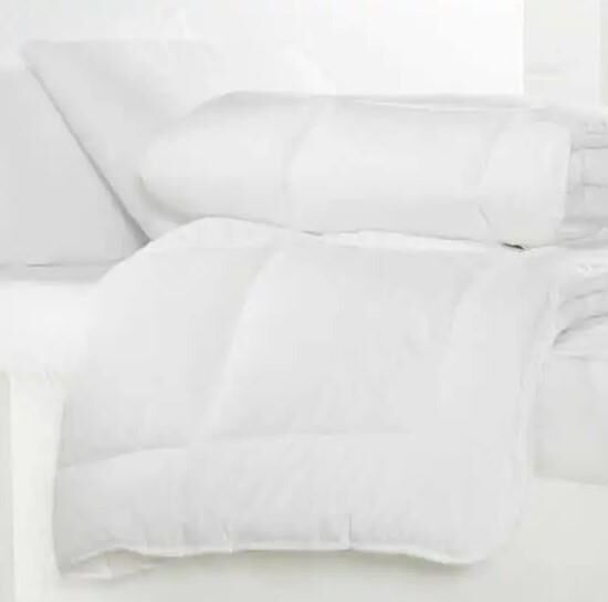 Sarev Microfiber Yorgan Beyaz Tek Kişilik