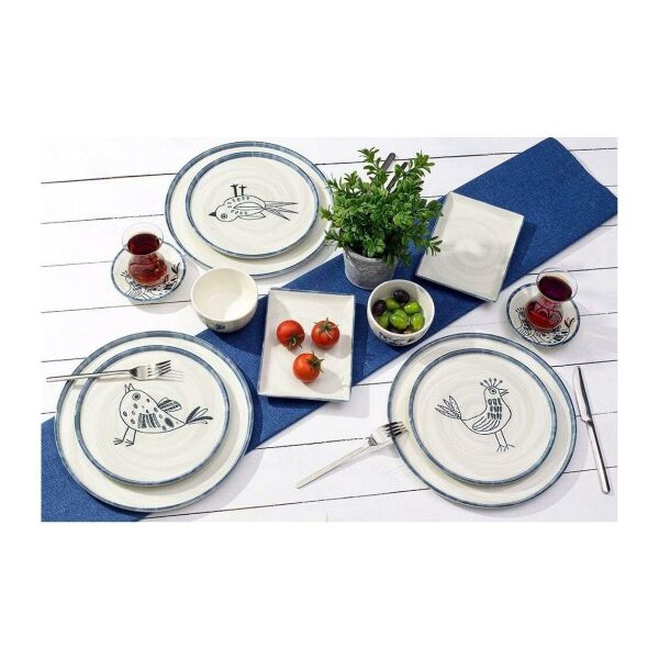 Porland Vitaly 30 Parça 6 Kişilik Kahvaltı Takımı