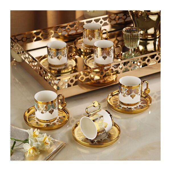 Aryıldız Latife Fincan Takımı 12 Parça