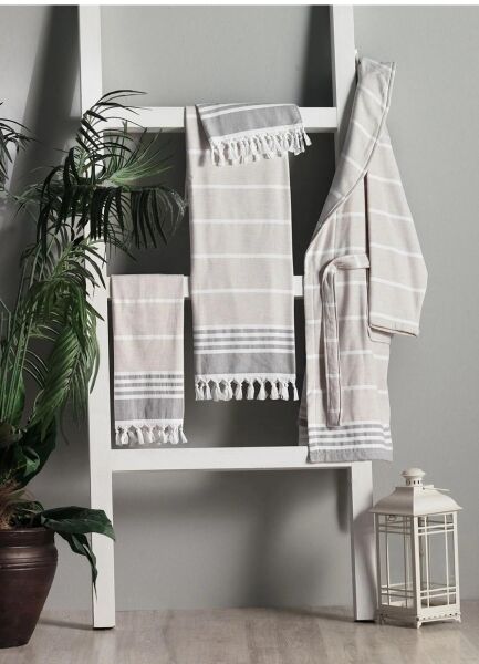 Sarev Evora Havlu Bej 50x90