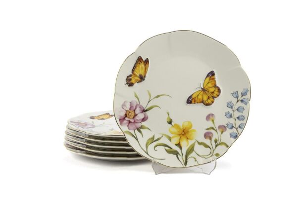 Mikasa Moor Mariposa 6 Lı Pasta Tabağı 21 Cm