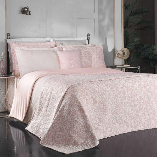 Sarev Ivana Yatak Örtüsü Pudra