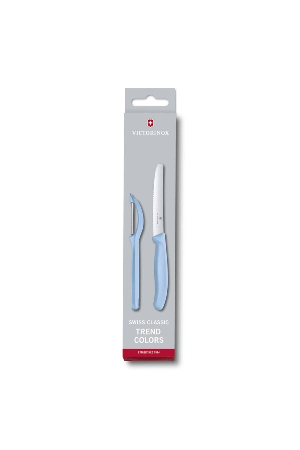 Victorinox 6.7116.21L22 Swiss Classic Trend Colors Soyacak ve Domates Bıçak Seti