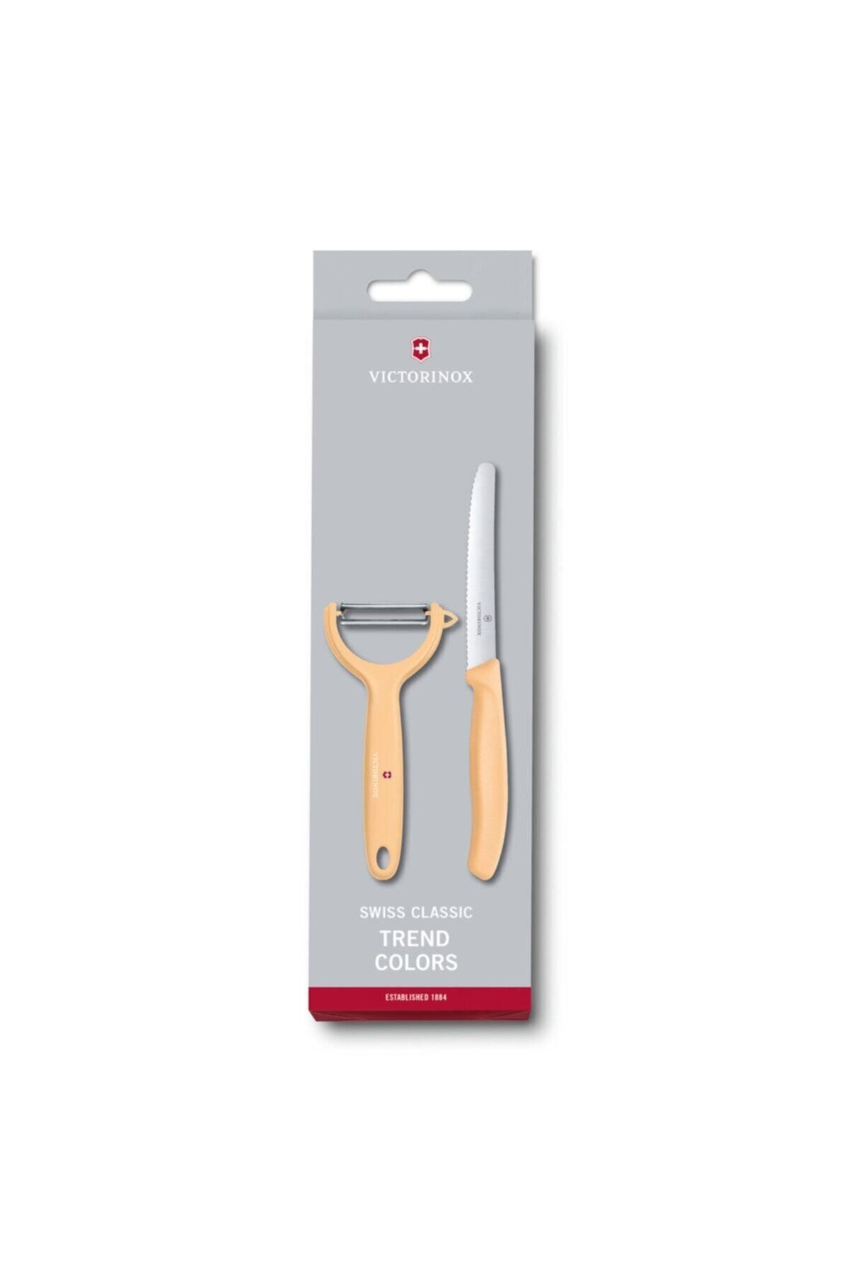 Victorinox 6.7116.23L92 Swiss Classic Trend Colors Soyacak ve Domates Bıçak Seti
