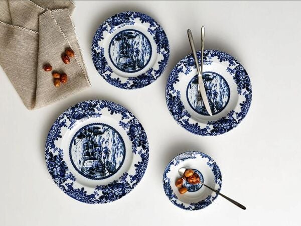 Porland Floransa 24 Parça 6 Kişilik Yemek Takımı (24.cm Tabak)