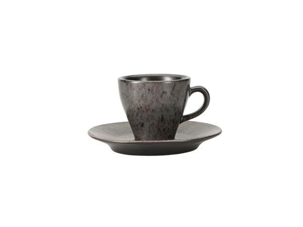 Porland Stoneware Ironstone Tabaklı Kahve Fincanı 75cc