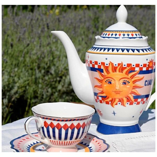 Baci Milano Dolce Vita Güneş Desenli Çaydanlık 13 Cm