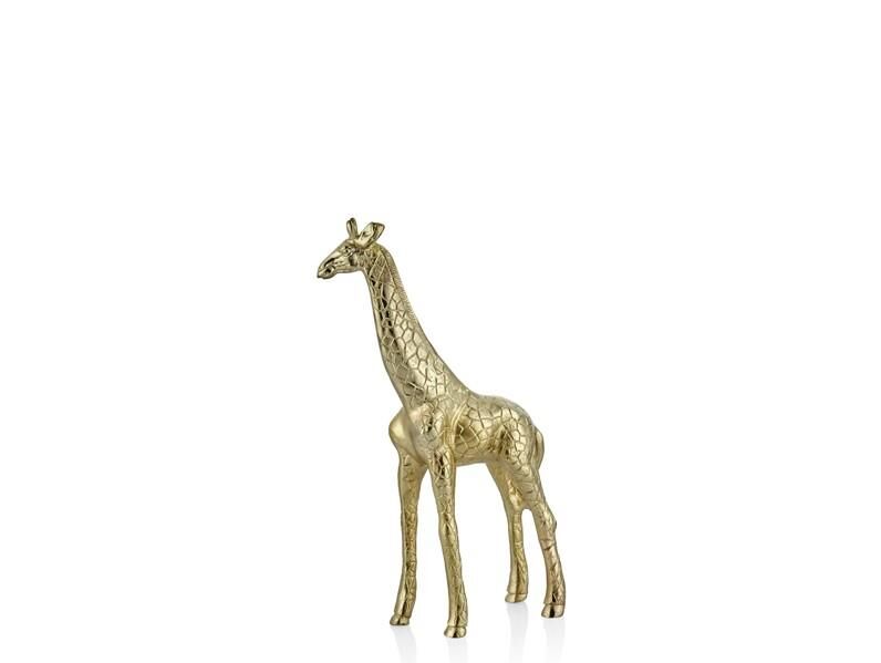 Lamedore Giraffe Gold Küçük Zürafa Dekor 13x5x33 Cm