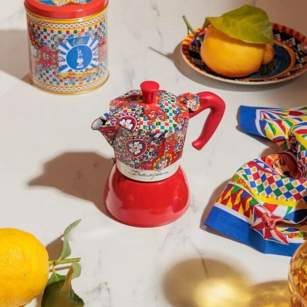 Bialetti Moka İndüksiyon Dolce Gabbana 4 Cup