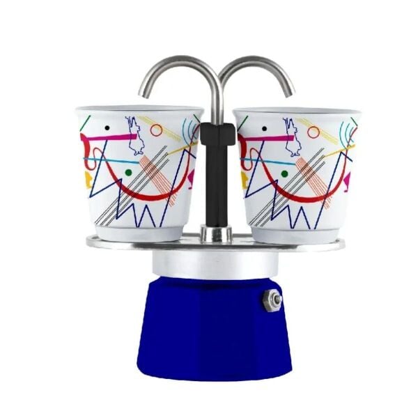 Bialetti Mini Express Mokapot Kandinsky
+ 2 Espresso Fincanı