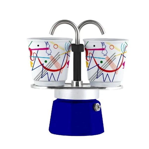 Bialetti Mini Express Mokapot Kandinsky
+ 2 Espresso Fincanı