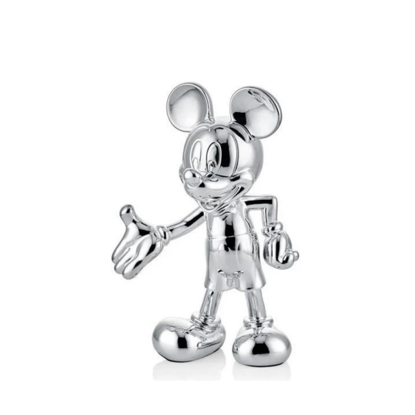 Lamedore Mickey Mouse Silver Dekor 18x11x29 Cm