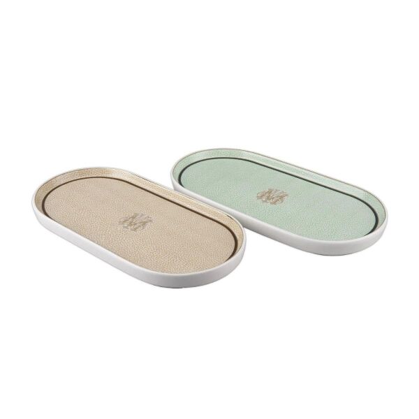 Mikasa Moor Micasa Desenli 2li Oval Servis Tabağı Seti 32x16cm