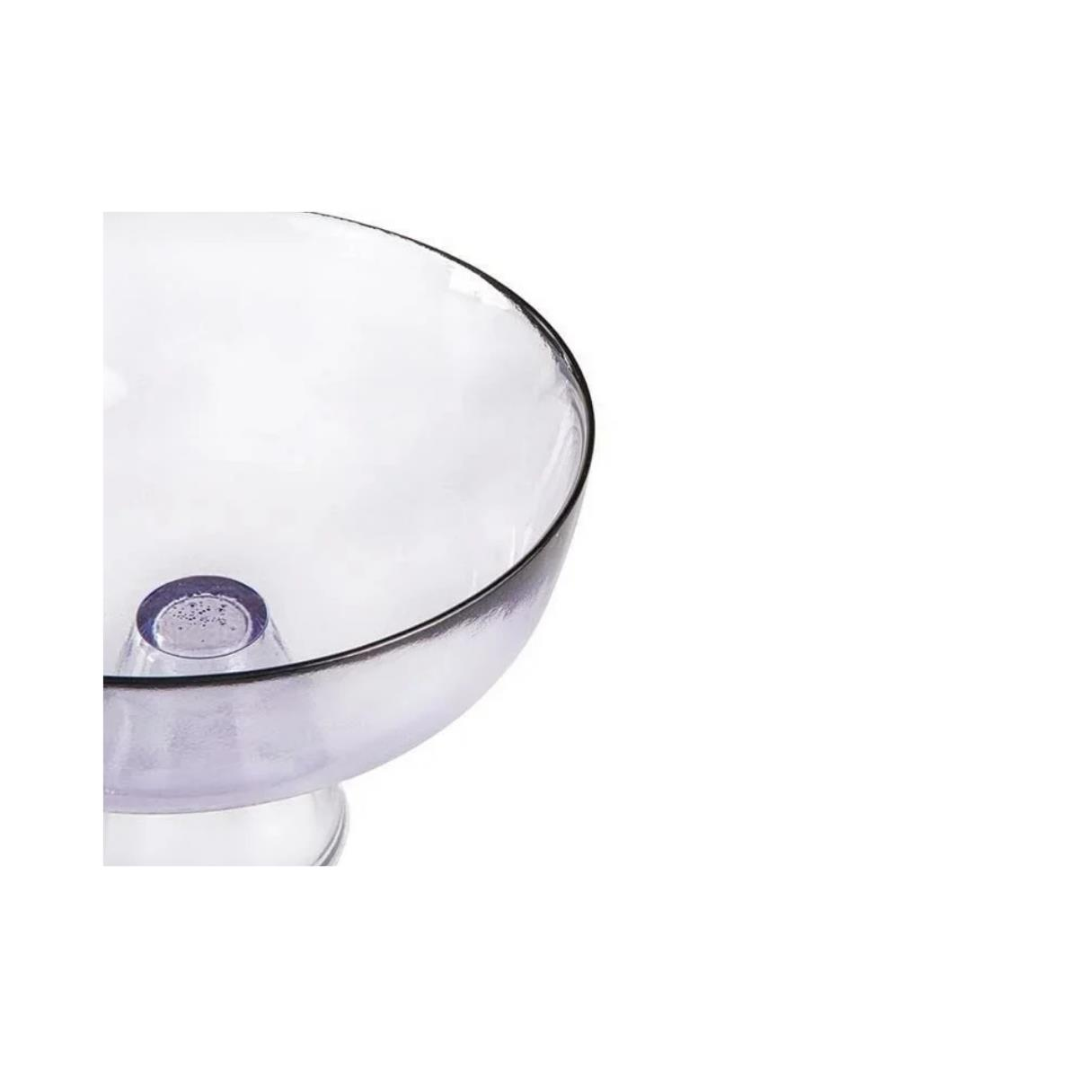 Porland Soft Mor Ayaklı Kase 21 cm