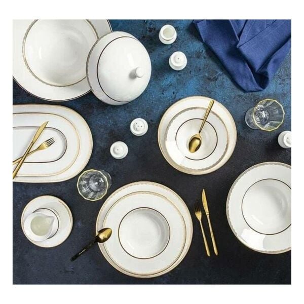 Porland Limoges Rosehip 61 Parça 12 Kişilik Yemek Takımı