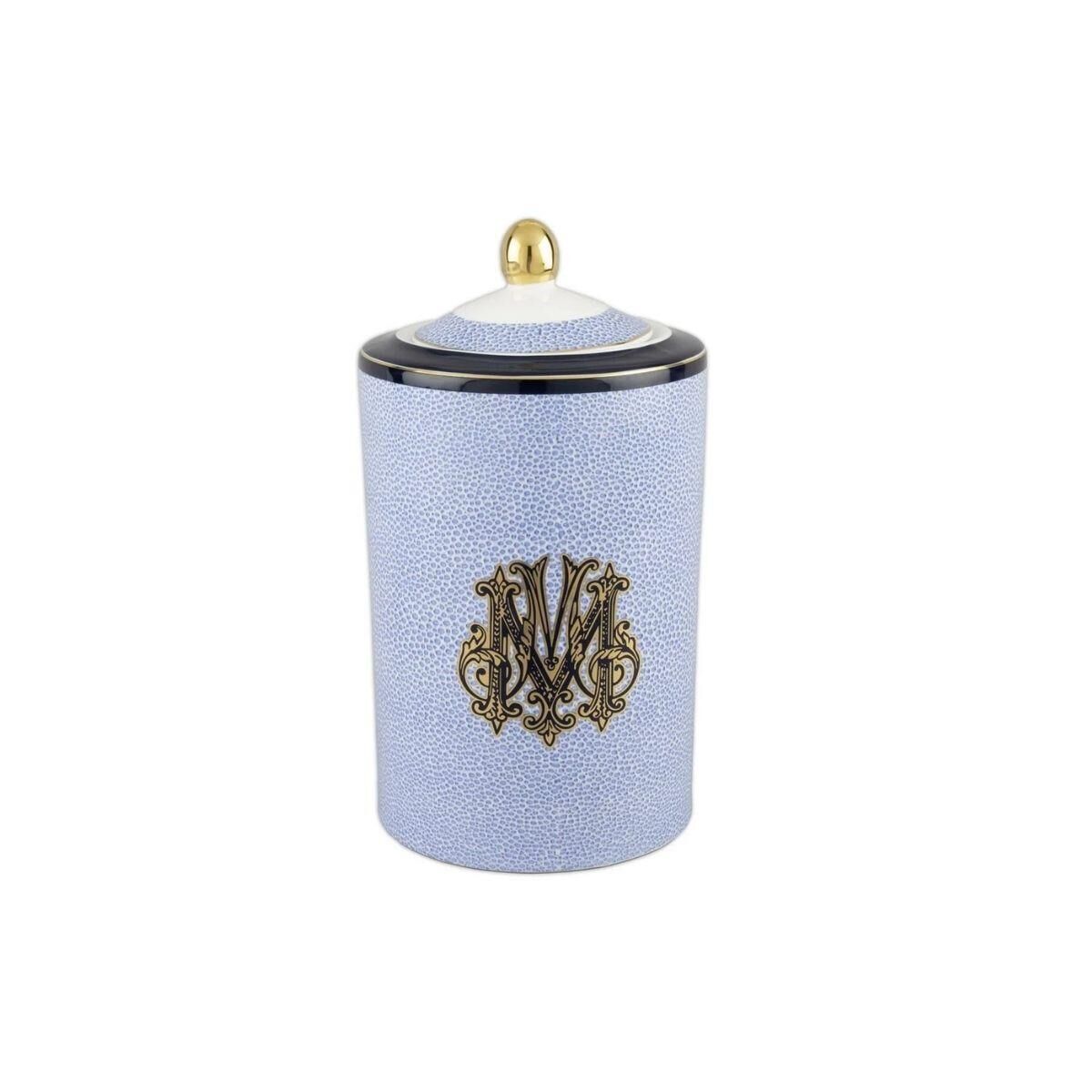 Mikasa Moor Micasa Desenli Mavi Porselen Kavanoz 15x26cm