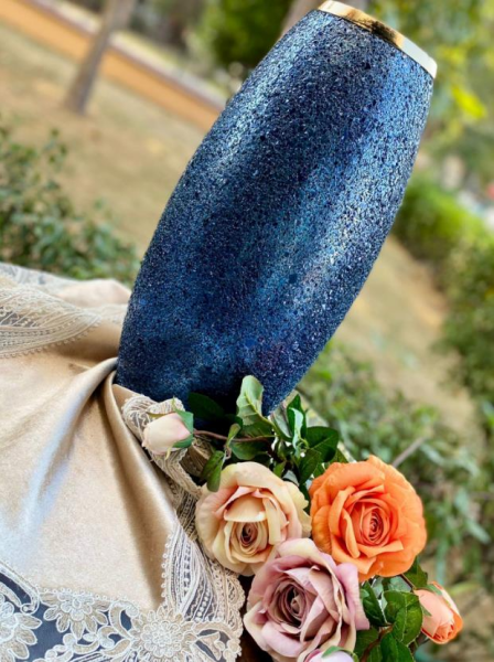 Wanellii Wn1161 Pessa Blue Vazo 59 cm