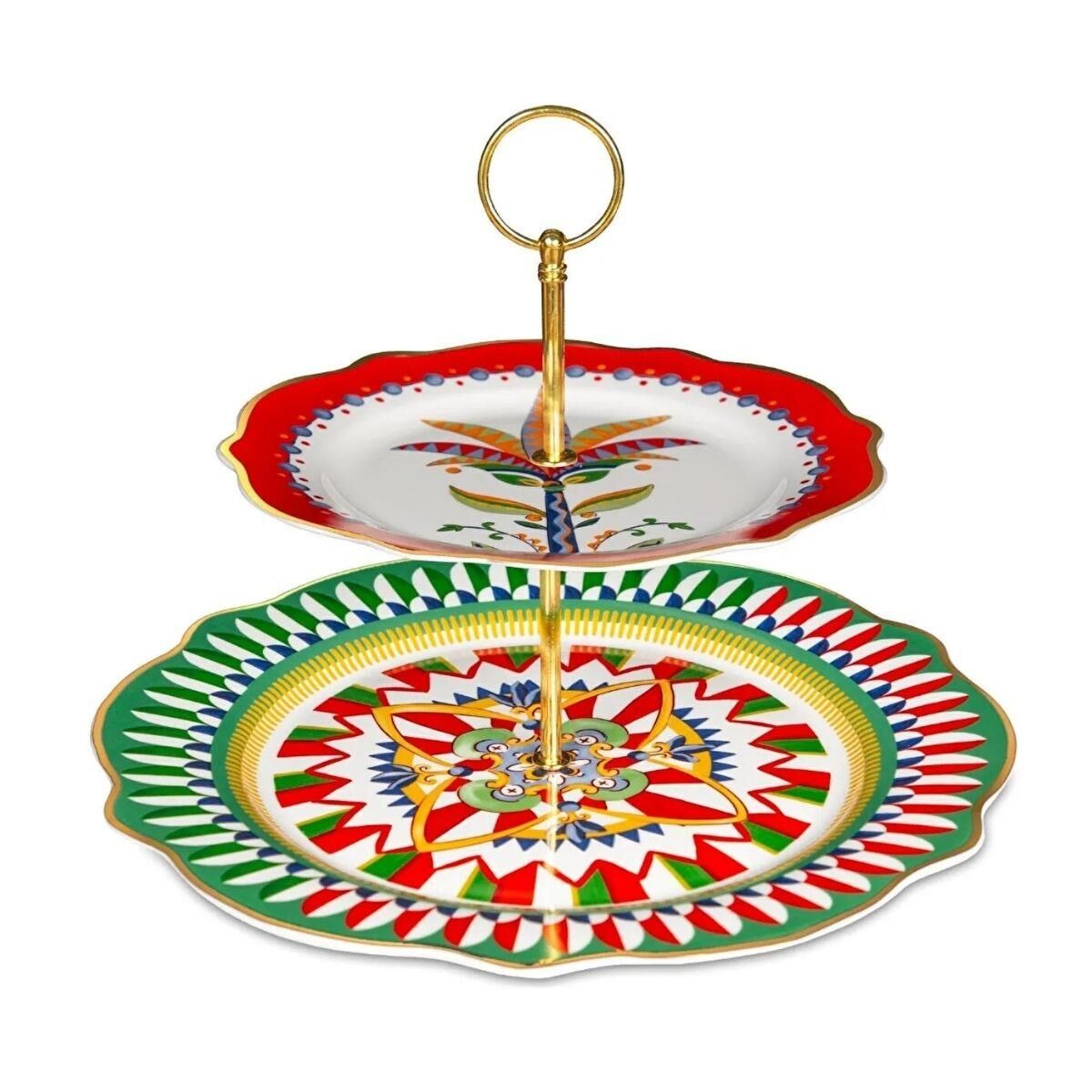 Baci Milano Dolce Vita Çok Renkli Kek Standı 31  Cm