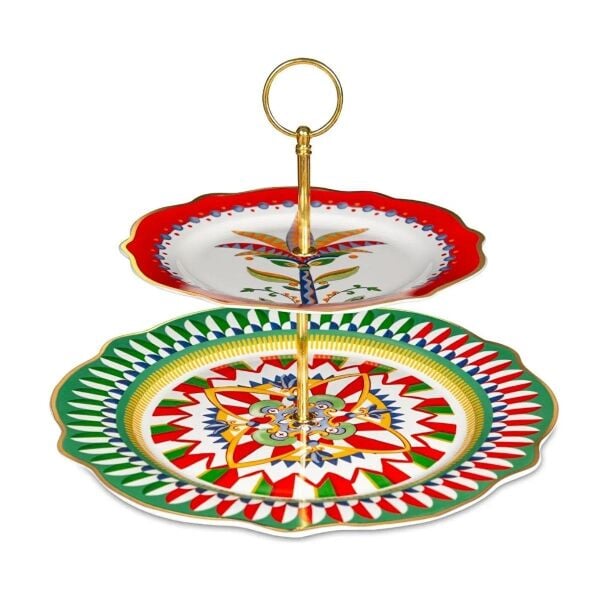 Baci Milano Dolce Vita Çok Renkli Kek Standı 31  Cm