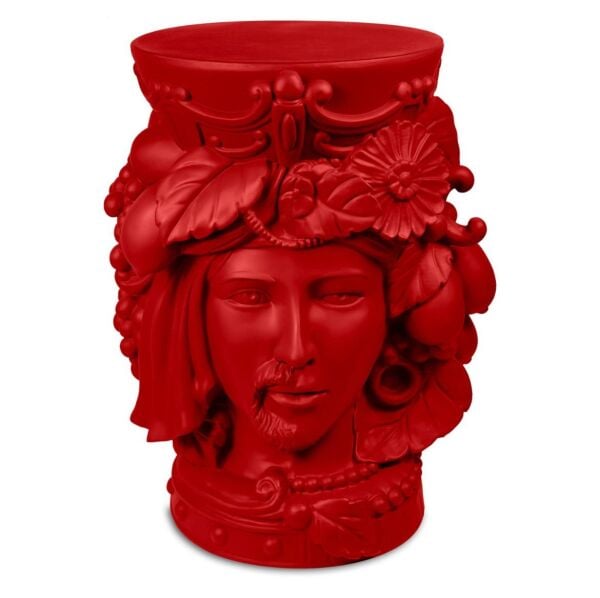 Baci Milano Teste Matte Tabure Kırmızı