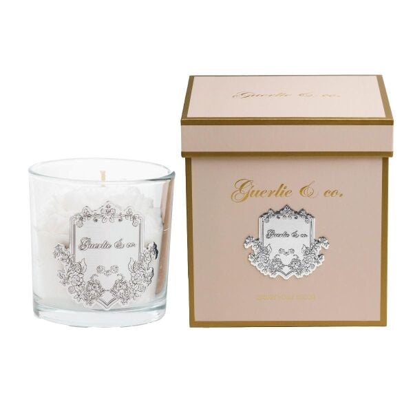 Guerli&Co Medium Şakayık  Mum Gümüş