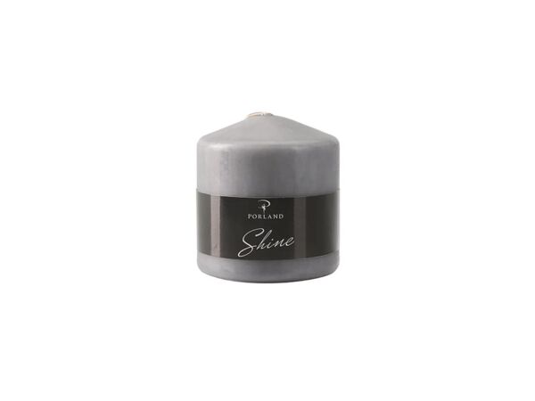 Porland Shine Blok Mum Gri 7x8cm