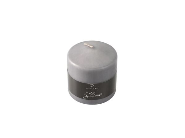 Porland Shine Blok Mum Gri 7x8cm