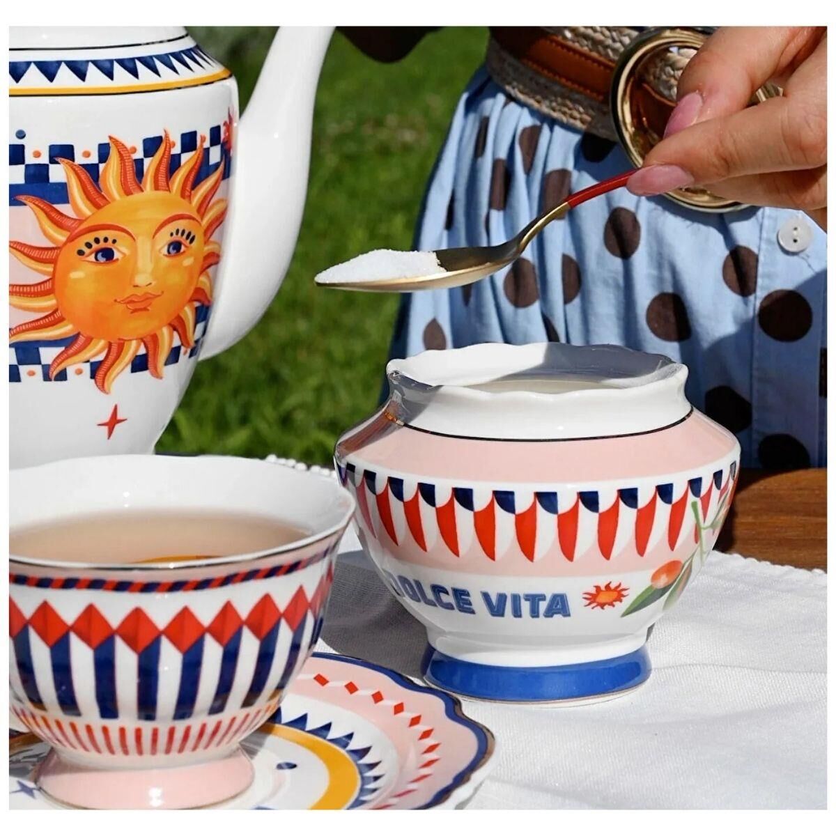 Baci Milano Dolce Vita Çok Renkli Şekerlik 13 Cm