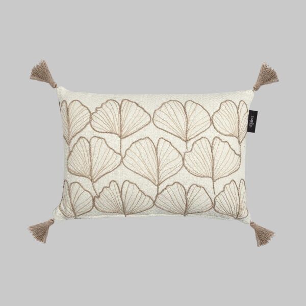 Sarev Nason Kırlent 30x45 -Ekru