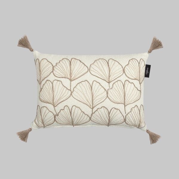 Sarev Nason Kırlent 30x45 -Ekru