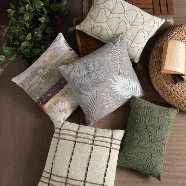 Sarev Nason Kırlent 30x45 -Ekru