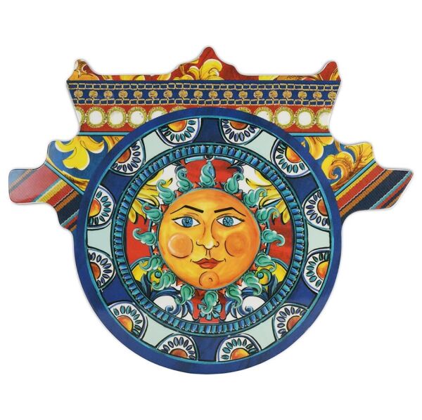 Baci Milano Joke Sicily Kesme Tahtası S Melamin Mavi