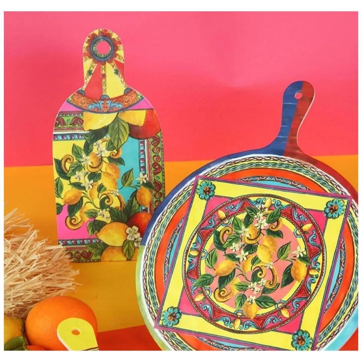 Baci Milano Ortigia Orta Boy Kesme Tahtası 16,5 cm x 34,5 cm