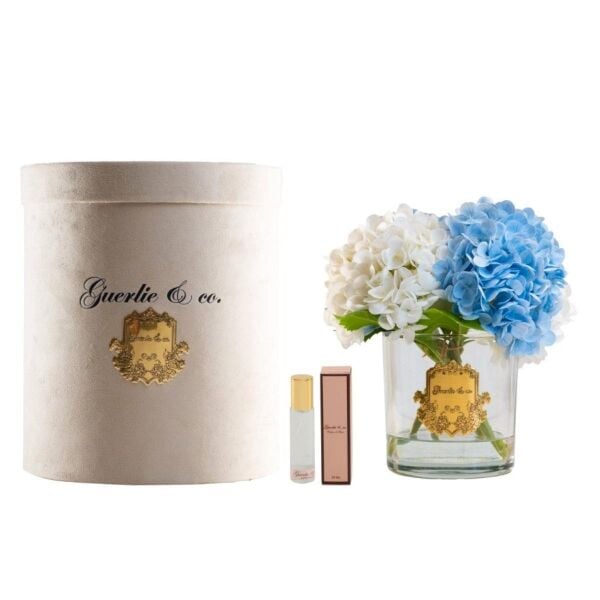 Guerlie&Co Mavi/Beyaz  Ortanca Gold