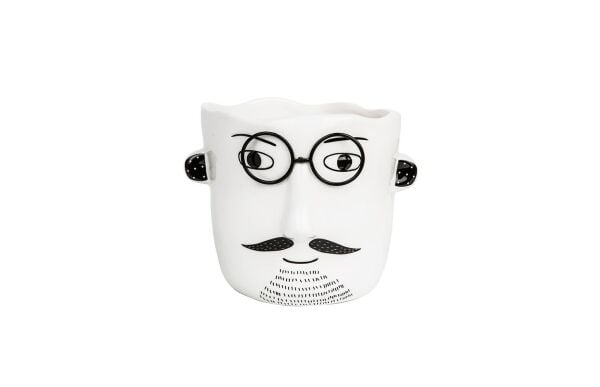 Lucky Art Gözlüklü Adam Saksı
