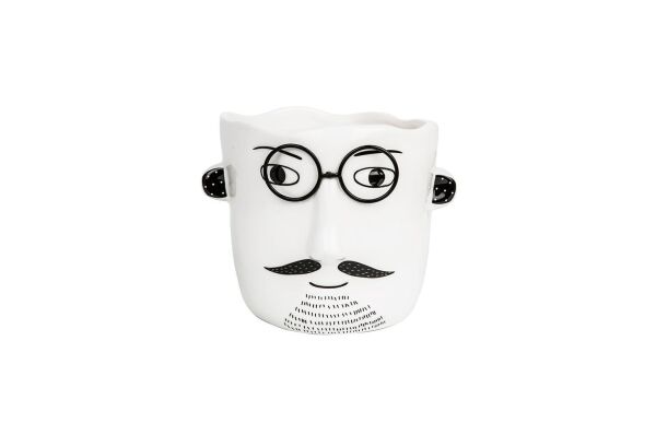 Lucky Art Gözlüklü Adam Saksı