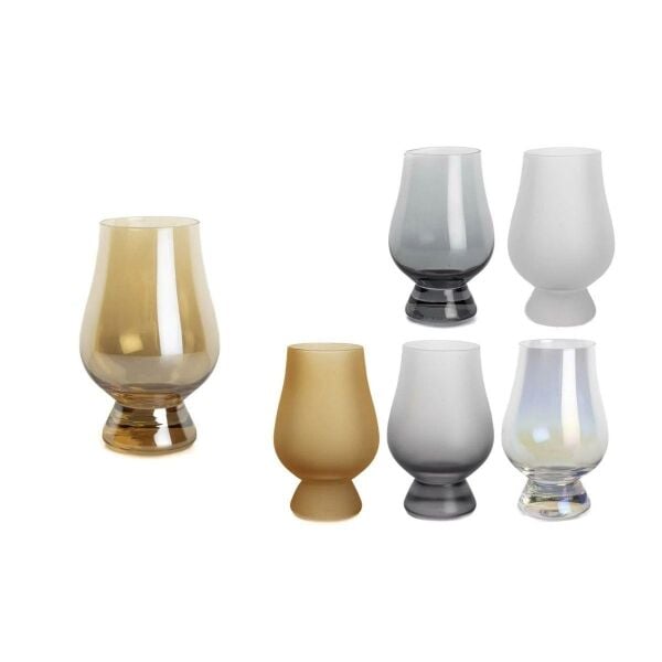 Mikasa Moor Lüster Mat Mix 6lı Ayaklı Cam Bardak 170ml