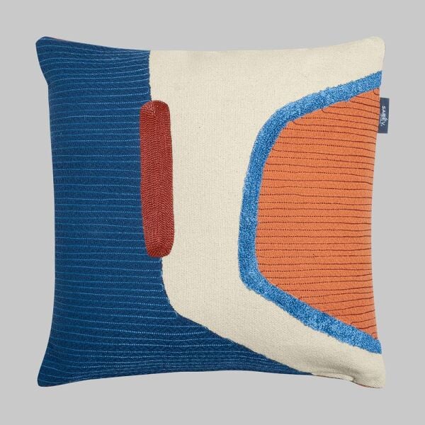 Sarev Vidia Kırlent 45x45 -Taba